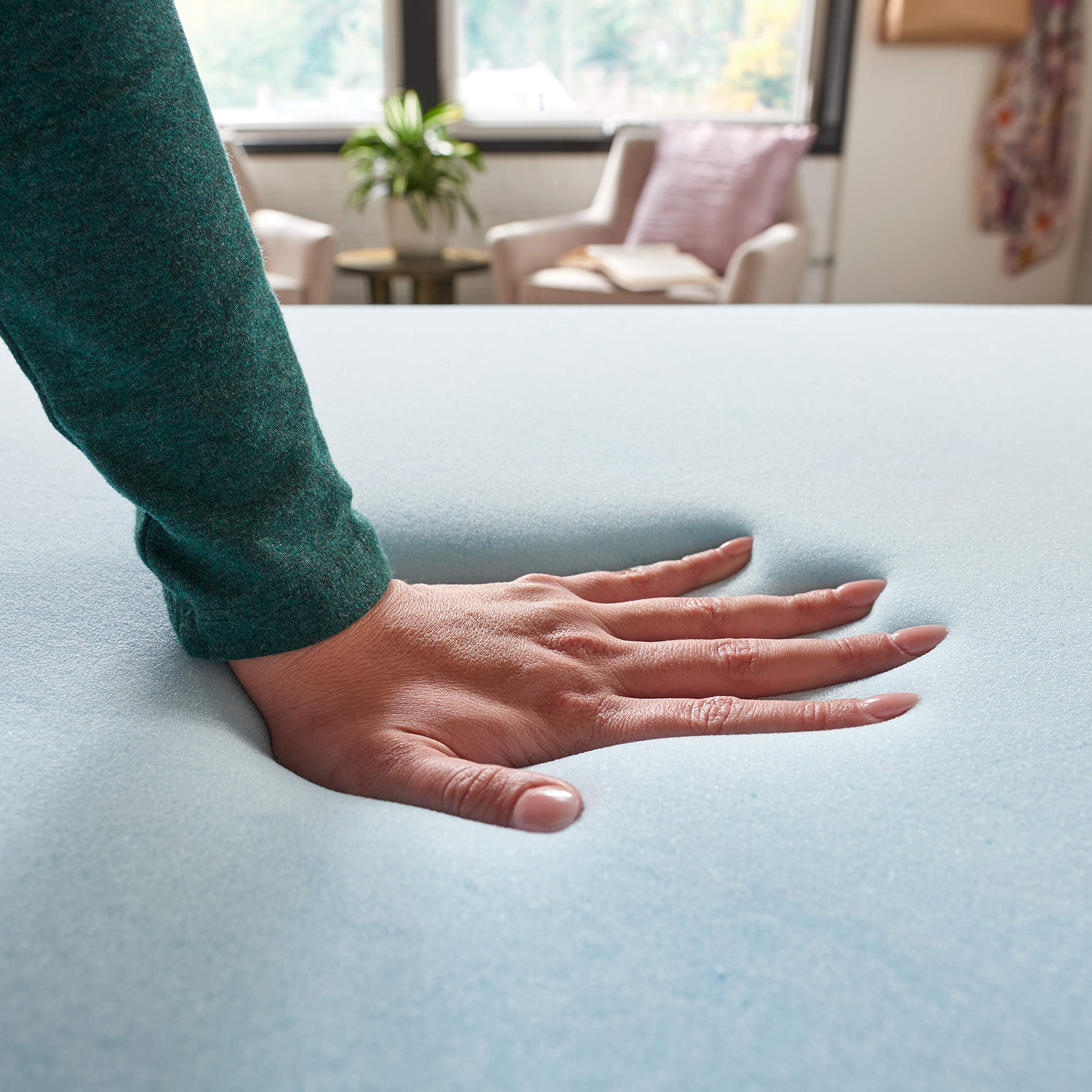 Sealy TrueForm 2" Memory Foam Mattress Topper, Queen - Image 6